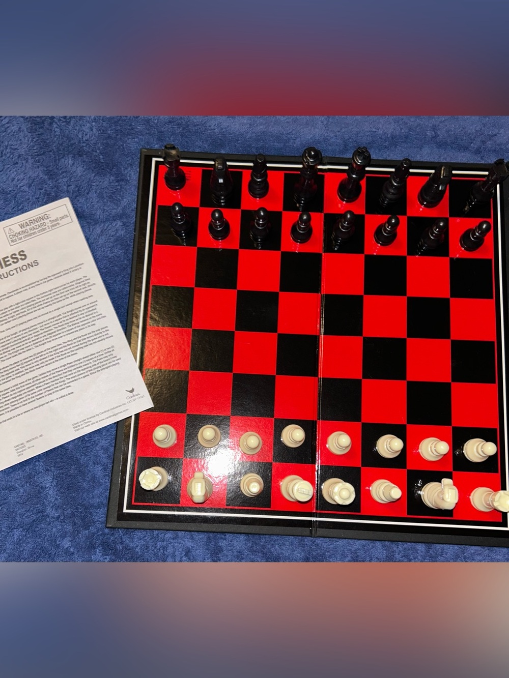 Chess Set By Cardinal Games, *Complete* In Original Box - Picture 2 of 9